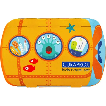 Дорожній набір Curaprox Kids Orange, Колір зубної щітки: Помаранчевий