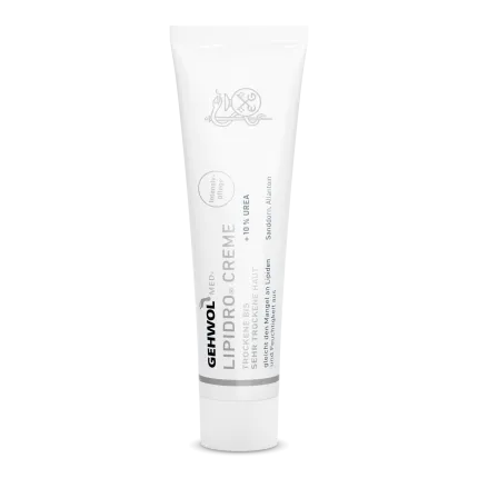 Крем для ніг гідро-баланс Gehwol med Lipidro Cream 125 мл, Об'єм: 125 мл, зображення 2