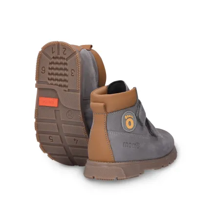 Memo Malmo 1BF Сірі дитячі ортопедичні демісезонні черевики (р. 22-34), Розмір дитячого взуття: 33, зображення 2