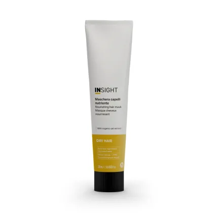 Маска живильна для сухого волосся Insight Dry Hair Nourishing Mask 200ml, Об'єм: 200 мл