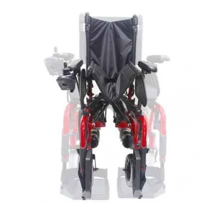 Електричне крісло колісне Doctor Life HS-6100 18Ah, Колір: Червоний, Ширина сидіння, см: 41, зображення 2