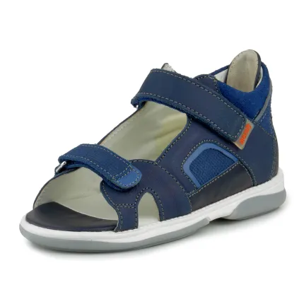 Memo Capri 1DA Сині Дитячі ортопедичні босоніжки (р.30-38), Розмір дитячого взуття: 30, зображення 3