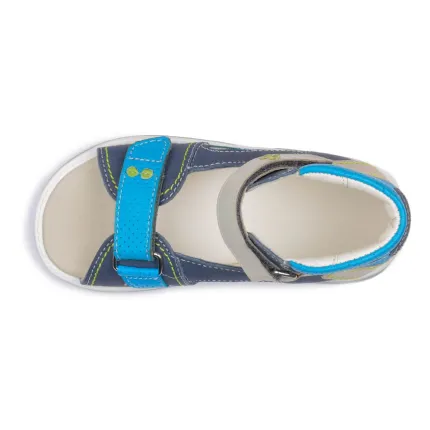 Memo Monaco 1DA Блакитні Дитячі ортопедичні босоніжки (р.22-31), Розмір дитячого взуття: 22, зображення 5