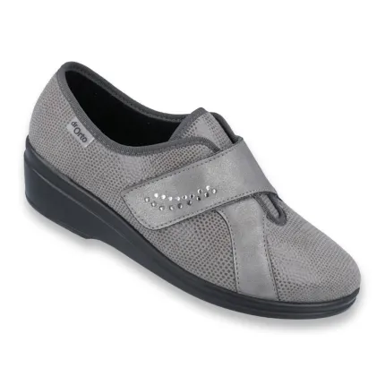 Туфли женские диабетические для проблемных ног Dr Orto Casual 032D003 серые, Цвет: Серый, Размер женской обуви: 37