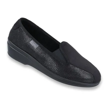 Туфлі жіночі діабетичні для проблемних ніг Dr Orto Casual 034D002 чорні, Колір: Чорний, Розмір жіночого взуття: 41