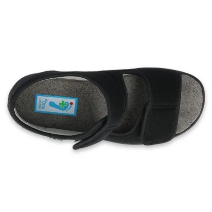 Cандалі жіночі діабетичні для проблемних ніг Dr Orto System 070D001, Колір: Чорний, Розмір жіночого взуття: 41, зображення 3