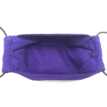 Захисна маска для обличчя багаторазова тришарова Mark II Фіолетова, зображення 3