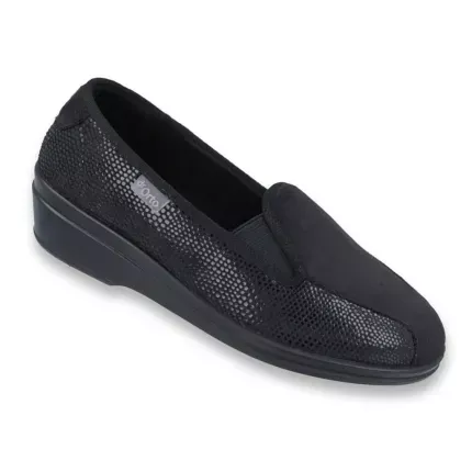 Туфлі жіночі діабетичні для проблемних ніг Dr Orto Casual 034D002 чорні, Колір: Чорний, Розмір жіночого взуття: 36