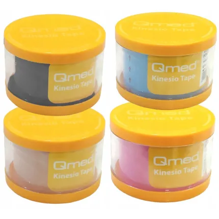Кінезіо тейп Qmed Kinesio Tape, бежевий, Колір: Бежевий, зображення 4