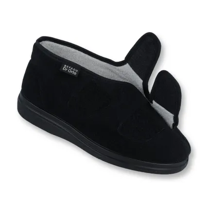 Черевики чоловічі діабетичні для проблемних ніг Dr Orto System 986M003, Колір: Чорний, Розмір чоловічого взуття: 47, зображення 2