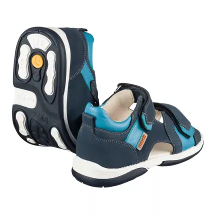 Босоніжки ортопедичні Memo Kris 1CH Блакитні (р.22-31), Розмір дитячого взуття: 28, зображення 2