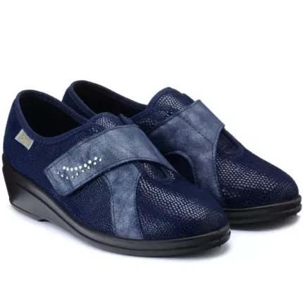 Туфлі жіночі діабетичні для проблемних ніг Dr Orto Casual 032D001 сині, Колір: Синій, Розмір жіночого взуття: 40, зображення 5