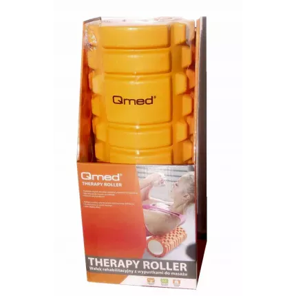 Ролик масажний Qmed Therapy Roller помаранчевий, Колір: Помаранчевий, зображення 2