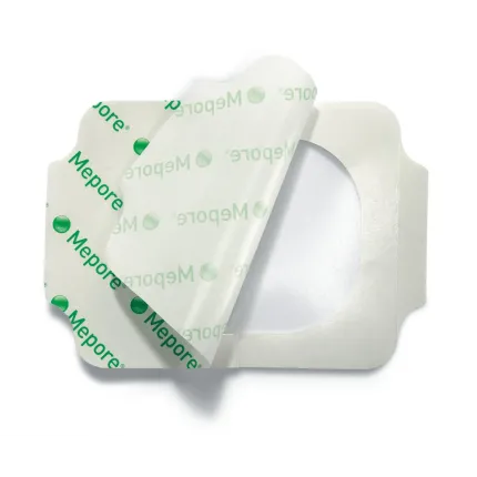 Mepore Film повязка пленочная на рану стерильная, прозрачная, водонепроницаемая 6 х 7 см
