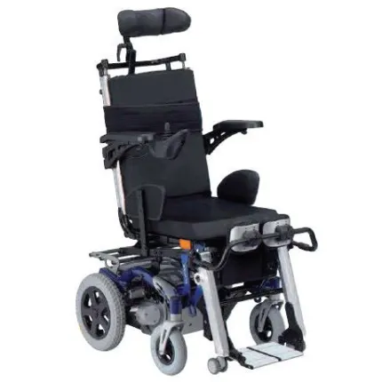 Коляска с электроприводом и вертикализатором Dragon Vertic Invacare