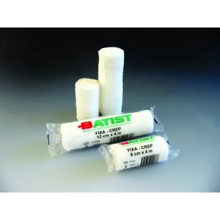 Fixa-Crep бинт эластичный фиксирующий, нестерильный. Размер 4 см x 4 м. 20 штук в упаковке