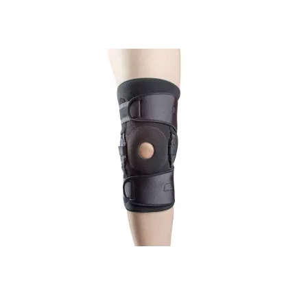 Бандаж с полицентрическими шарнирами для сильной фиксации коленного сустава Reabilitimed К-1ПШ