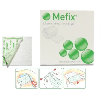 Mefix / Мефікс - пластир фіксуючий 10 см х 2,5 м