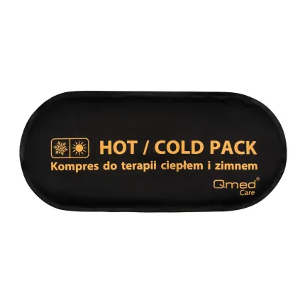 Компрес гелевий для теплої і холодної терапії Qmed Hot Cold Pack 13 см х 27 см, Розмір: 13 х 27 см