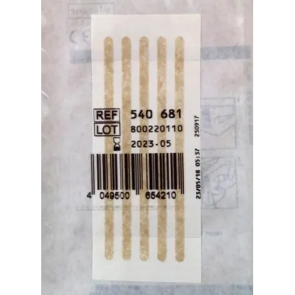 Omnistrip 3 х 76мм, смужки стерильні для зведення країв ран, 5 смужок, Розмір стрічок: 3мм х 76мм, зображення 2