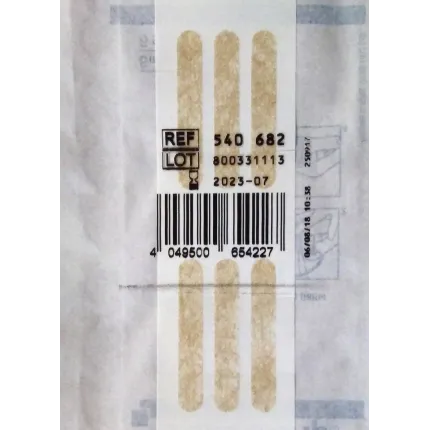 Omnistrip 6 х 38мм смужки стерильні для зведення країв ран, 6 смужок, Розмір стрічок: 6мм х 38мм, зображення 2