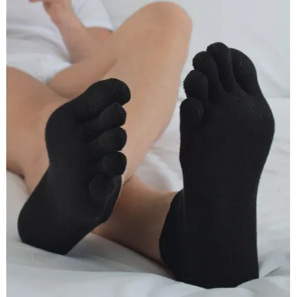 Диабетические носки с пальчиками, с серебром 650C