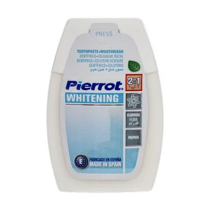 Зубная паста 2в1 Pierrot Whitening "Отбеливающая", 75 ml. Ref.73