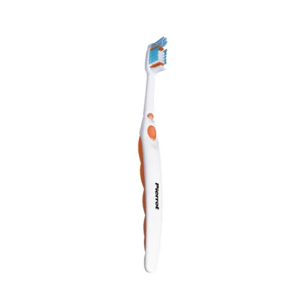 Зубна щітка Pierrot New Balance toothbrush, середня жорсткість (Medium), помаранчева, Ref.8, Колір зубної щітки: Помаранчевий