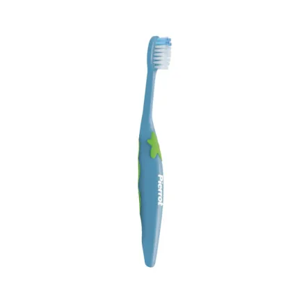 Детская зубная щетка "Искра", Pierrot Chispa toothbrush, от 2 до 8 лет, мягкая (soft), голубая, Ref.91, Цвет зубной щетки: Голубой