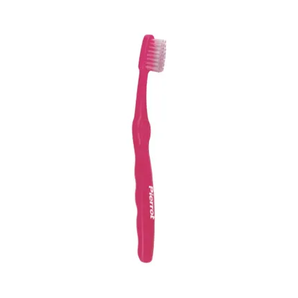 Детская зубная щетка Pierrot Piwy toothbrush, с ароматом фруктов, мягкая (soft), малинового цвета, Ref.98, Цвет зубной щетки: Малиновий