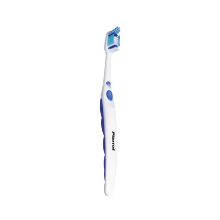 Зубная щетка Pierrot New Balance toothbrush, средняя жесткость (Medium), синяя, Ref.8, Цвет зубной щетки: Синий