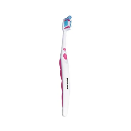 Зубна щітка Pierrot New Balance toothbrush, середня жорсткість (Medium), рожева, Ref.8, Колір зубної щітки: Рожевий