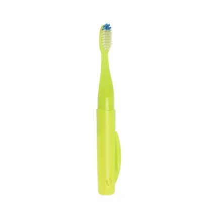 Зубна щітка Pierrot Travel Classic toothbrush, середньої жорсткості (medium), жовтого кольору, Ref.336, Колір зубної щітки: Жовтий