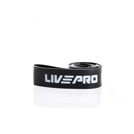 Еспандер для тренувань LivePro SUPER BAND X-Heavy, чорний
