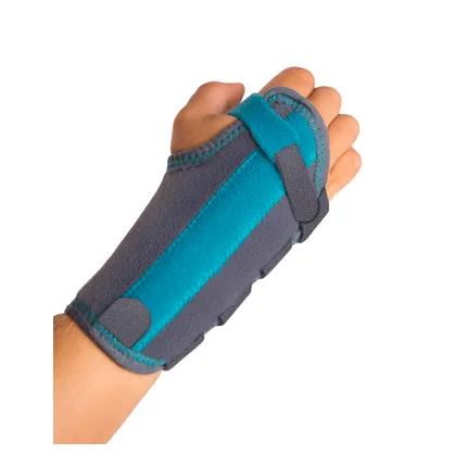 Дитячий еластичний ортез променево-зап'ясткового суглобу з металевою шиною 0P 1152, Тип: Лівосторонній, Розмір: 1
