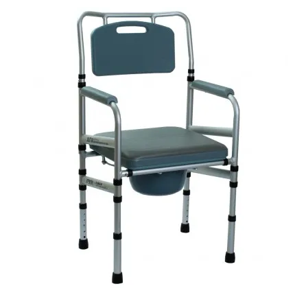 Складной стул-туалет с мягким сиденьем OSD-LY901
