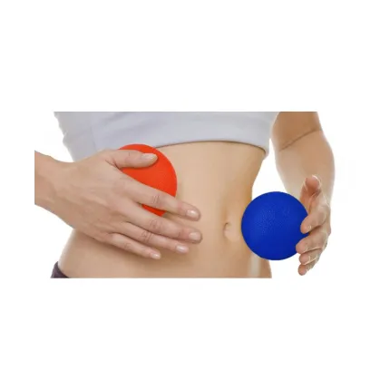 Мячик для массажа LivePro MUSCLE ROLLER BALL оранжевый