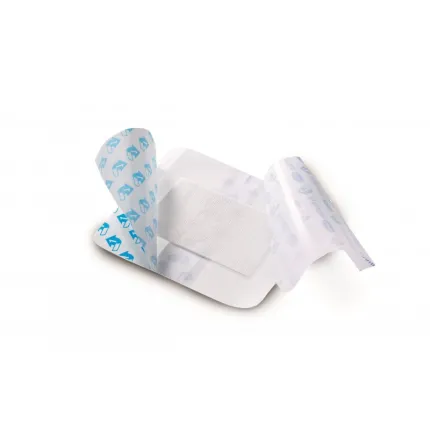 Hydrofilm Plus 5х7,2см - Пов'язка плівкова прозора з абсорбуючою подушечкою 1шт, Розмір пластиру: 5 см х 7.2 см, зображення 5