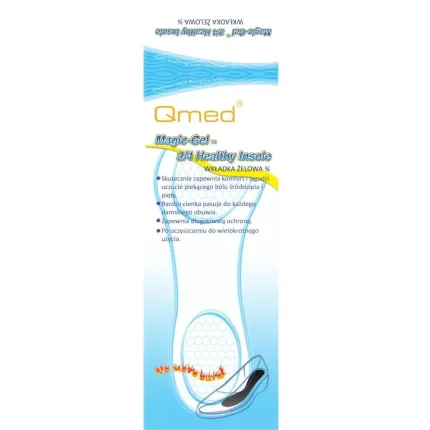 Гелевые полустельки для обуви Qmed 3/4 Healthy Insoles I102
