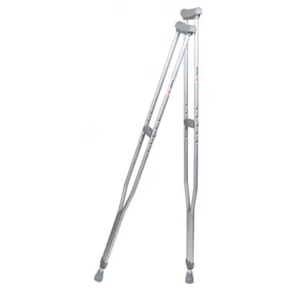 Костыли подмышечные алюминиевые (пара) Doctor life, H=134-154 см, изображение 3