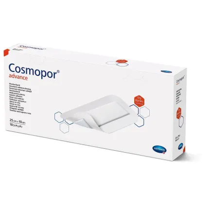 Cosmopor® advance 25см x 10см Пов'язка пластирна стерильна 1шт, Розмір пластиру: 25 см х 10 см