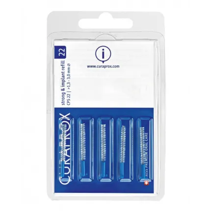Набір йоржиків для імплантів Curaprox CPS 22 "Strong & Implant" d 1,3 мм