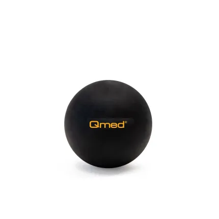 Масажний мяч Qmed Lacrosse Ball, чорний ? 6 см