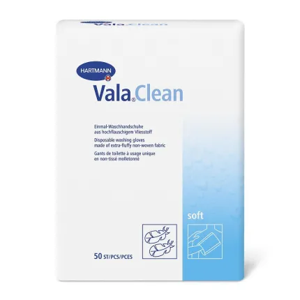 Одноразові рукавички для миття Vala®Clean soft, 50 шт / уп.
