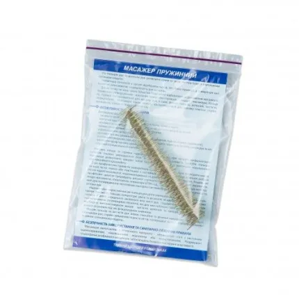 Масажер пружинний стержень №1, су-джок, зображення 2