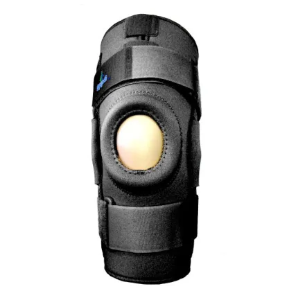 Ортопедичний шарнірний колінний ортез Oppo 1031B чорний, зображення 3