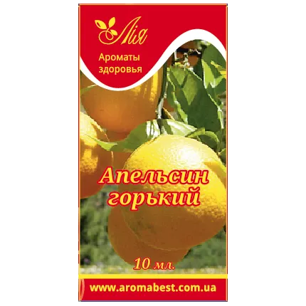 Ефірна олія Лія Апельсин гіркий 10 мл.