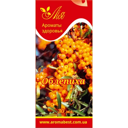 Ефірна олія Лія Обліпиха 30 мл.