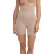 Стягуючі шорти з високою талією  FarmaCell Shape 602, XL, Колір: Бежевий, Розмір: XL