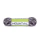 Шнурки для трекінгового взуття Mountval Laces 120 Сірий/Бежевий, Довжина шнурівок, см: 120, Колір шнурівок: Сірий/Бежевий, Тип шнурівок: Круглі 4 мм